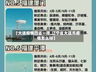 【大连疫情四省一市,辽宁省大连市疫情怎么样】