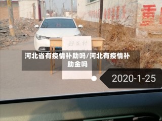 河北省有疫情补助吗/河北有疫情补助金吗