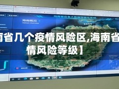 【海南省几个疫情风险区,海南省的疫情风险等级】