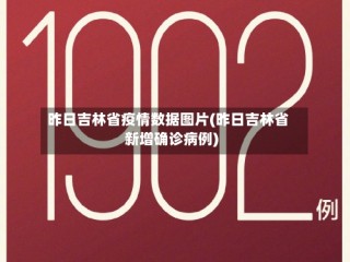 昨日吉林省疫情数据图片(昨日吉林省新增确诊病例)