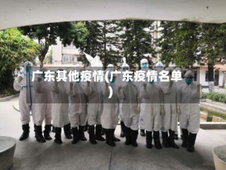 广东其他疫情(广东疫情名单)
