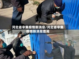 河北省辛集疫情新消息/河北省辛集疫情新消息查询