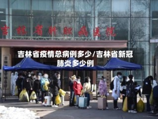 吉林省疫情总病例多少/吉林省新冠肺炎多少例