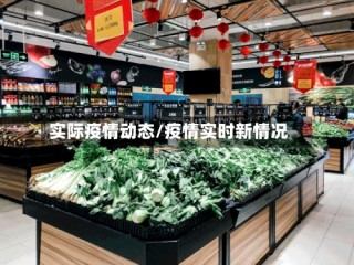 实际疫情动态/疫情实时新情况