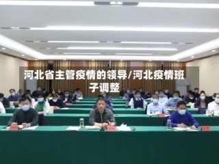 河北省主管疫情的领导/河北疫情班子调整