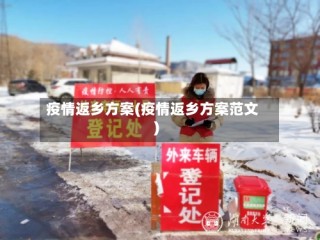 疫情返乡方案(疫情返乡方案范文)