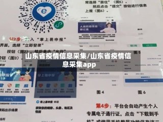 山东省疫情信息采集/山东省疫情信息采集app