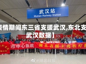 【疫情期间东三省支援武汉,东北支援武汉数据】