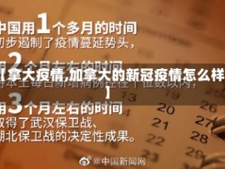 【拿大疫情,加拿大的新冠疫情怎么样】