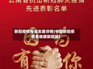 新冠疫情每省支援详情(中国新冠疫情各地援助回顾)