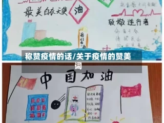 称赞疫情的话/关于疫情的赞美词