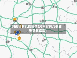 河南省有几例疫情(河南省有几例新型冠状病毒)