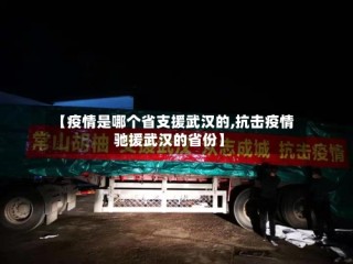 【疫情是哪个省支援武汉的,抗击疫情驰援武汉的省份】