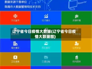 辽宁省今日疫情大数据(辽宁省今日疫情大数据图)