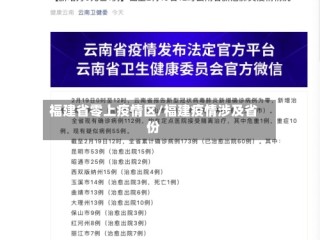 福建省零上疫情区/福建疫情涉及省份