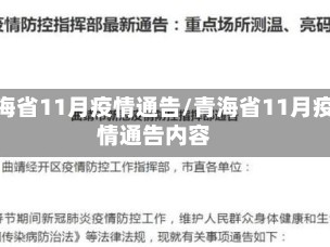 青海省11月疫情通告/青海省11月疫情通告内容