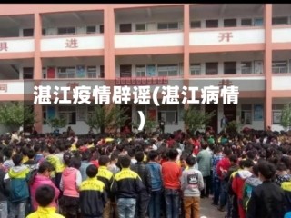 湛江疫情辟谣(湛江病情)