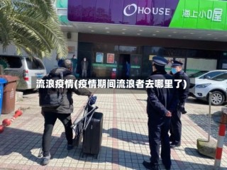 流浪疫情(疫情期间流浪者去哪里了)