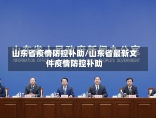 山东省疫情防控补助/山东省最新文件疫情防控补助