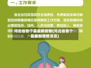 河北省各个县最新疫情(河北省各个县最新疫情消息)