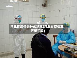 河北省疫情是什么状况(河北省疫情又严重了吗)