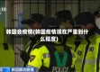 韩国会疫情(韩国疫情现在严重到什么程度)