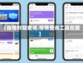 【疫情时期查询,疫情查询工具在哪】
