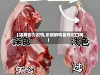 【猪肉因为疫情,疫情影响猪肉进口吗】