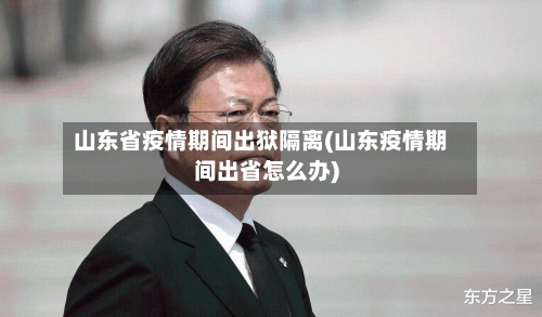 山东省疫情期间出狱隔离(山东疫情期间出省怎么办)-第3张图片