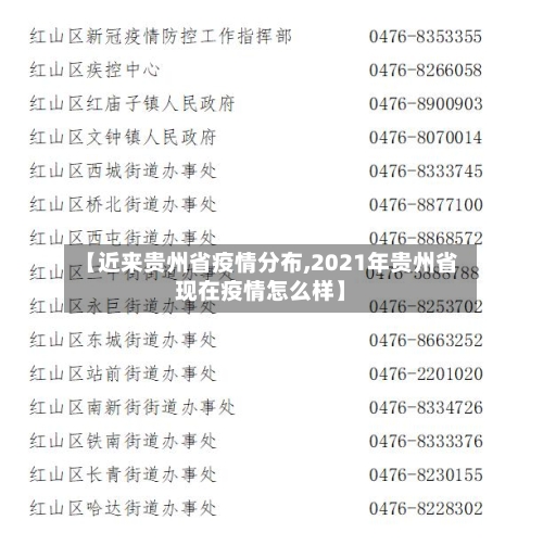 【近来贵州省疫情分布,2021年贵州省现在疫情怎么样】-第2张图片