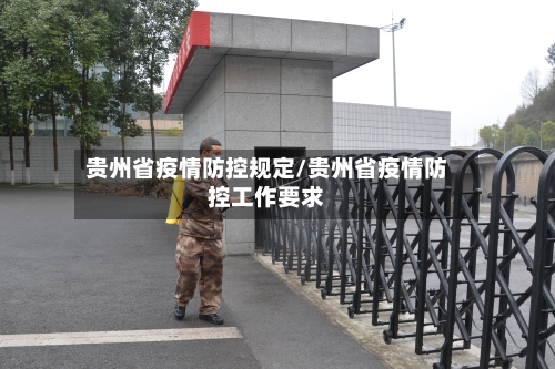 贵州省疫情防控规定/贵州省疫情防控工作要求-第2张图片