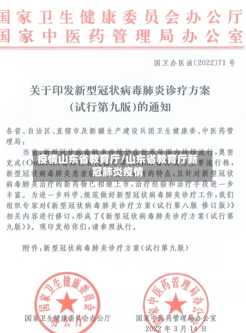 疫情山东省教育厅/山东省教育厅新冠肺炎疫情-第2张图片