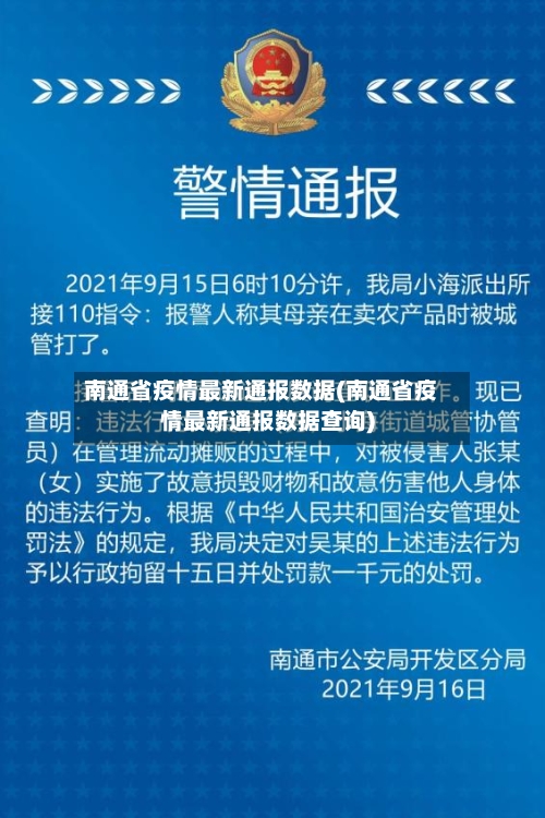 南通省疫情最新通报数据(南通省疫情最新通报数据查询)-第1张图片