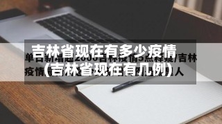 吉林省现在有多少疫情(吉林省现在有几例)-第1张图片