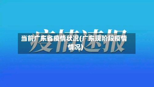 当前广东省疫情状况(广东现阶段疫情情况)-第2张图片