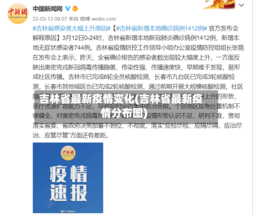 吉林省最新疫情变化(吉林省最新疫情分布图)-第1张图片