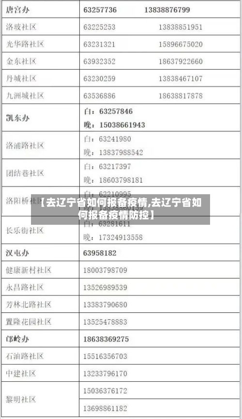 【去辽宁省如何报备疫情,去辽宁省如何报备疫情防控】-第2张图片