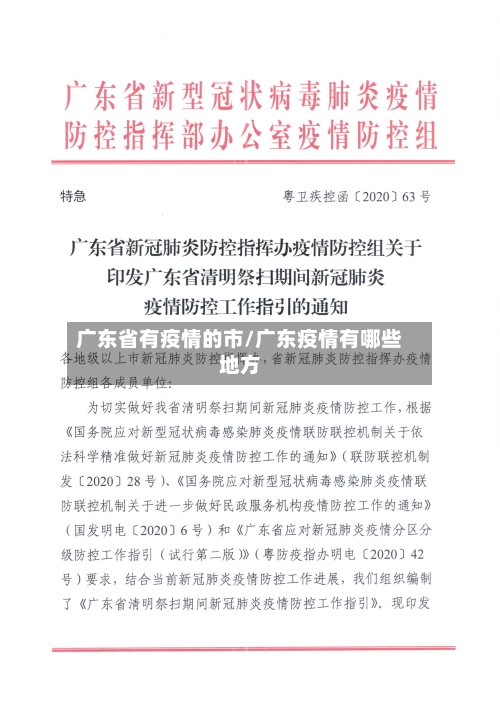 广东省有疫情的市/广东疫情有哪些地方-第1张图片