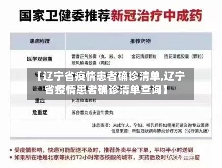 【辽宁省疫情患者确诊清单,辽宁省疫情患者确诊清单查询】-第3张图片