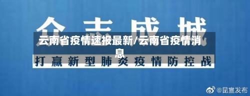 云南省疫情速报最新/云南省疫情消息-第1张图片