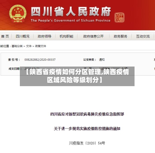 【陕西省疫情如何分区管理,陕西疫情区域风险等级划分】-第2张图片