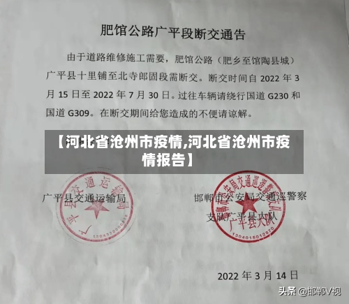 【河北省沧州市疫情,河北省沧州市疫情报告】-第1张图片