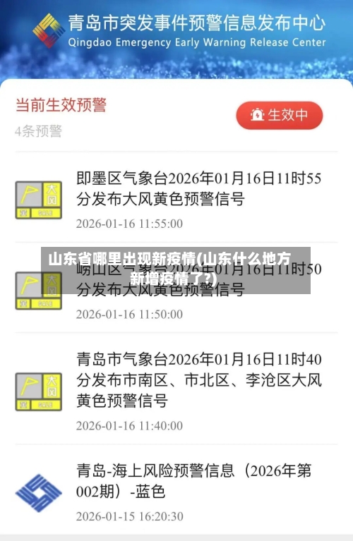 山东省哪里出现新疫情(山东什么地方新增疫情了?)-第1张图片