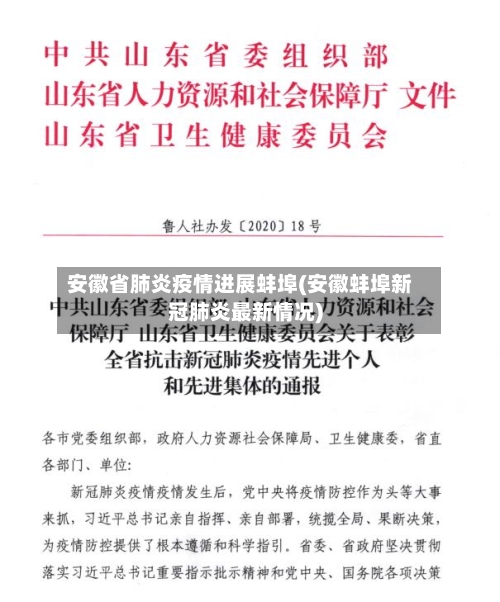 安徽省肺炎疫情进展蚌埠(安徽蚌埠新冠肺炎最新情况)-第2张图片
