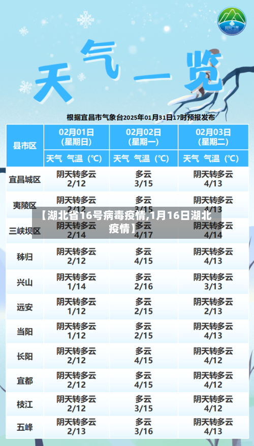 【湖北省16号病毒疫情,1月16日湖北疫情】-第2张图片