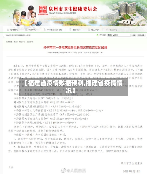 【福建省疫情数据预测,福建省疫情情况】-第2张图片