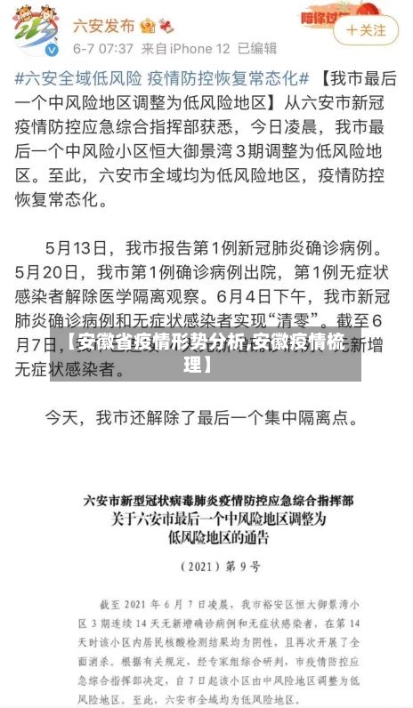 【安徽省疫情形势分析,安徽疫情梳理】-第1张图片
