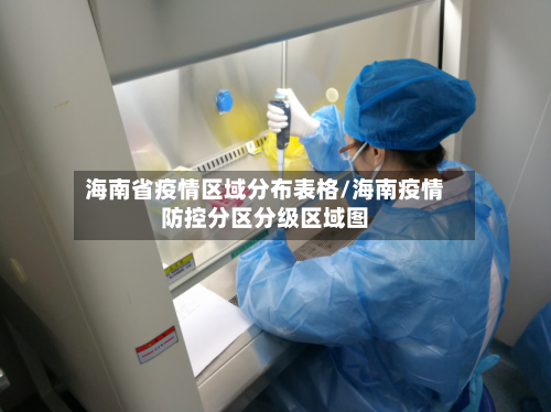 海南省疫情区域分布表格/海南疫情防控分区分级区域图-第1张图片