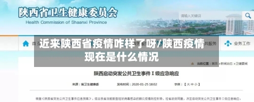 近来陕西省疫情咋样了呀/陕西疫情现在是什么情况-第2张图片
