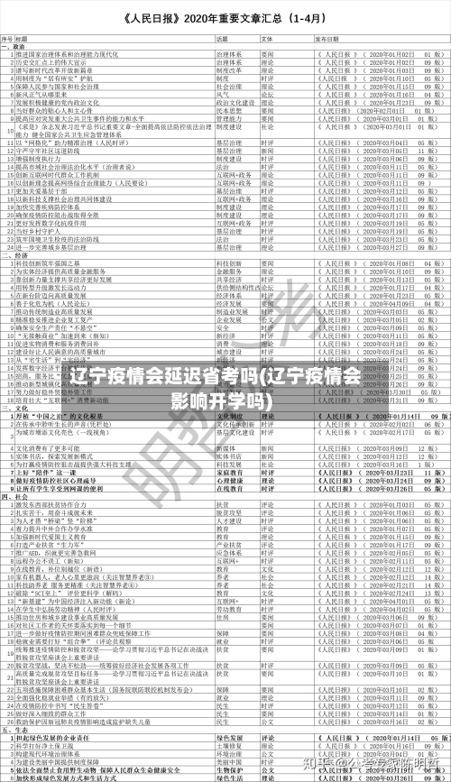 辽宁疫情会延迟省考吗(辽宁疫情会影响开学吗)-第1张图片